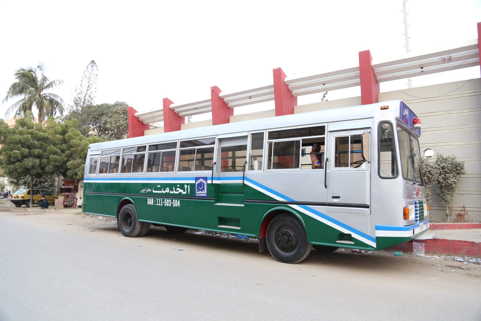 Alkhidmat runs the biggest Coffin Carrier bus fleets in the country ...